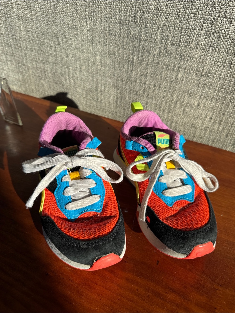 Puma Rider FV ‘Lava’ Toddler Unisex Size 11 Multicolor Athletic Sneaker